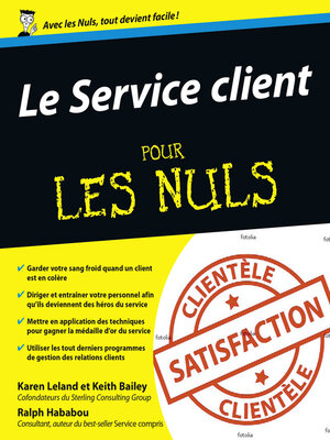 cover image of Le Service client Pour les Nuls